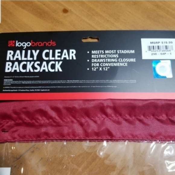 South Carolina Gamecocks Clear Backsack - Picture 3 of 3